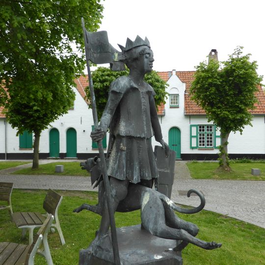 Verbroederingsmonument met de Duitse stad Damme-Oldenburg