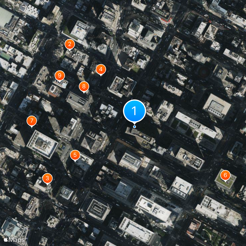 Sheraton New York Hotel and Towers Karte