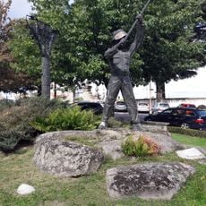 Monumento de homenagem ao Bombeiro
