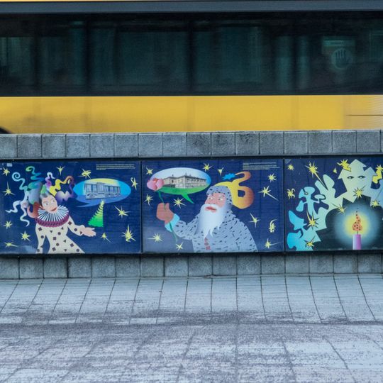 Turun Linnantontun ja Valpuri Innamaan kohtaaminen Teatterisillalla