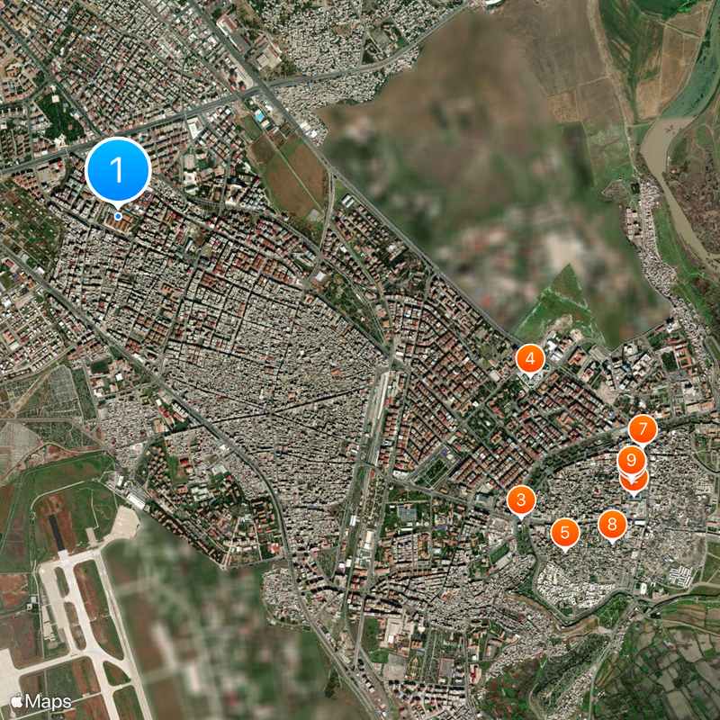 Diyarbakır Prison Map