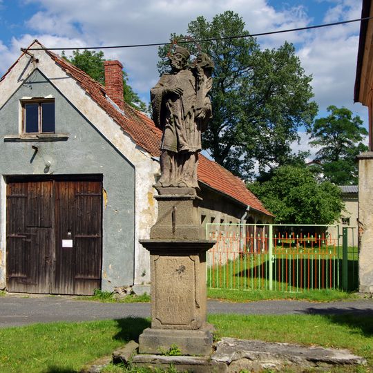 Statue of John of Nepomuk in Nový Kostel