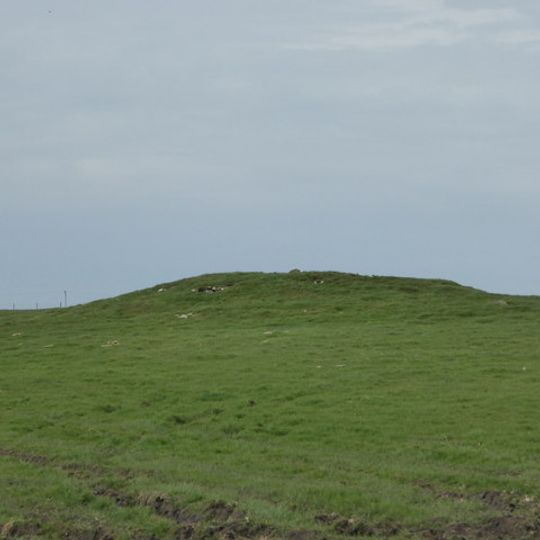 Bowl barrow 540m WSW of St Breock Downs Farm