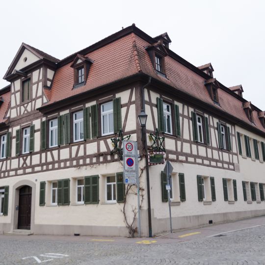 Ehemaliger Viehhof des Klosters, dann Gasthaus, Poststation