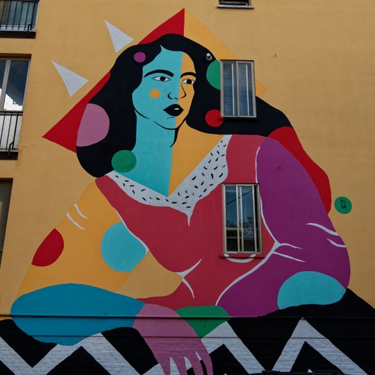 Murales di via Guglielmo Marconi