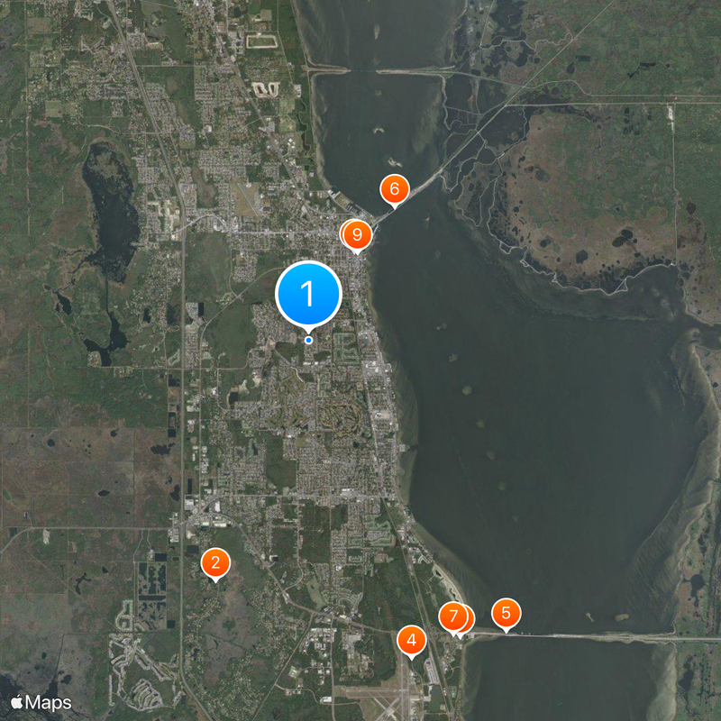 Titusville Mapa