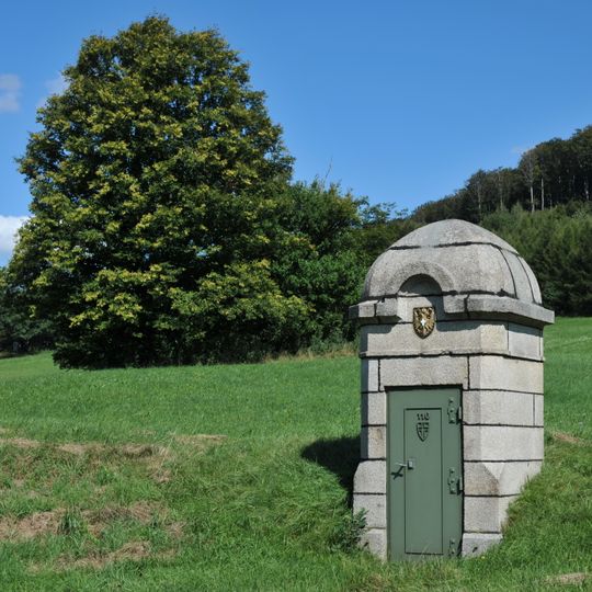 3 Einsteigtürme , Ein- und Auslaufkammer Dürrwiendüker , Zugangsstollen 108