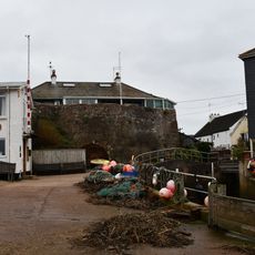 Limeburning Kilns Immediately East Of Lympstone Harbour