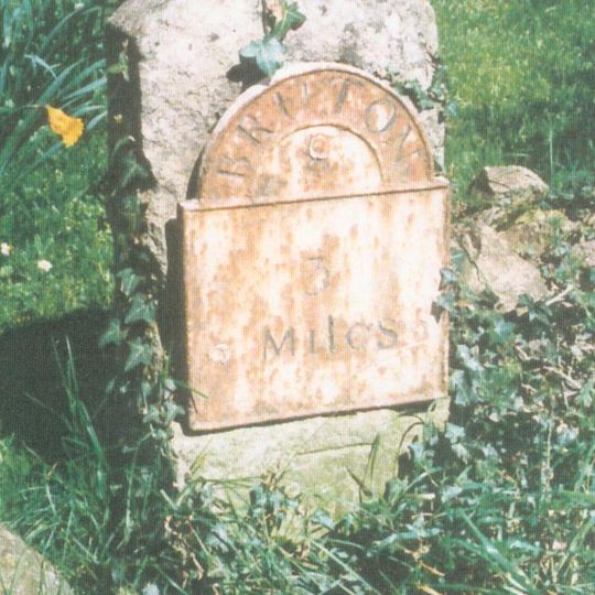 Milestone On Boundary Wall Of Horseshoe Farmhouse