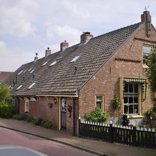 Huis met topgevel
