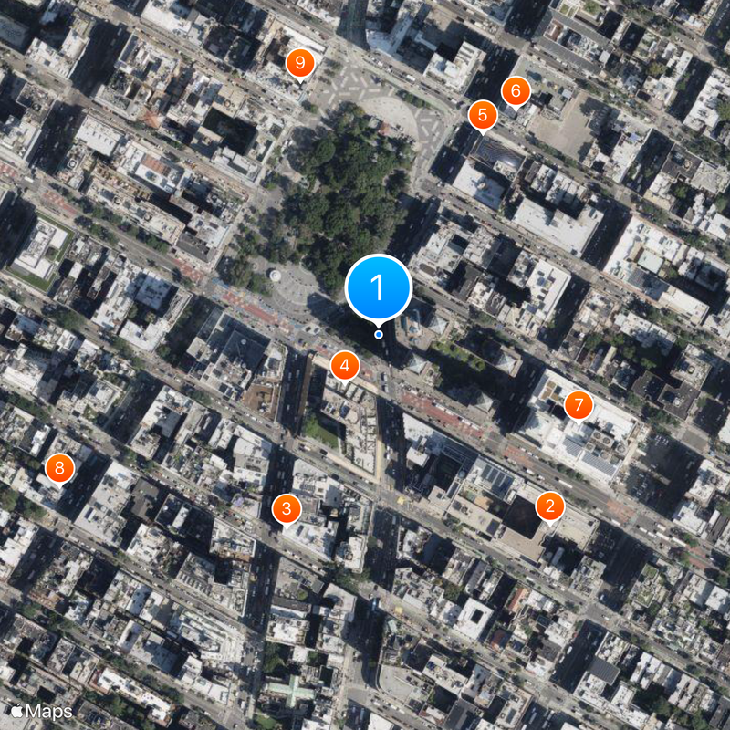 14th Street – Union Square Map