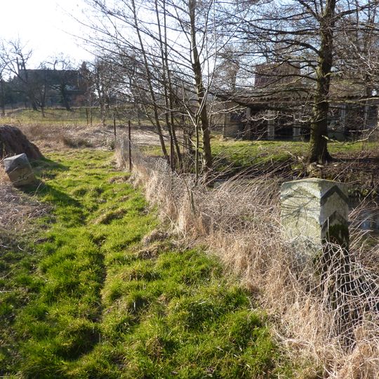 Sächsisch-Preußischer Grenzstein: Pilarpaar Nr. 26