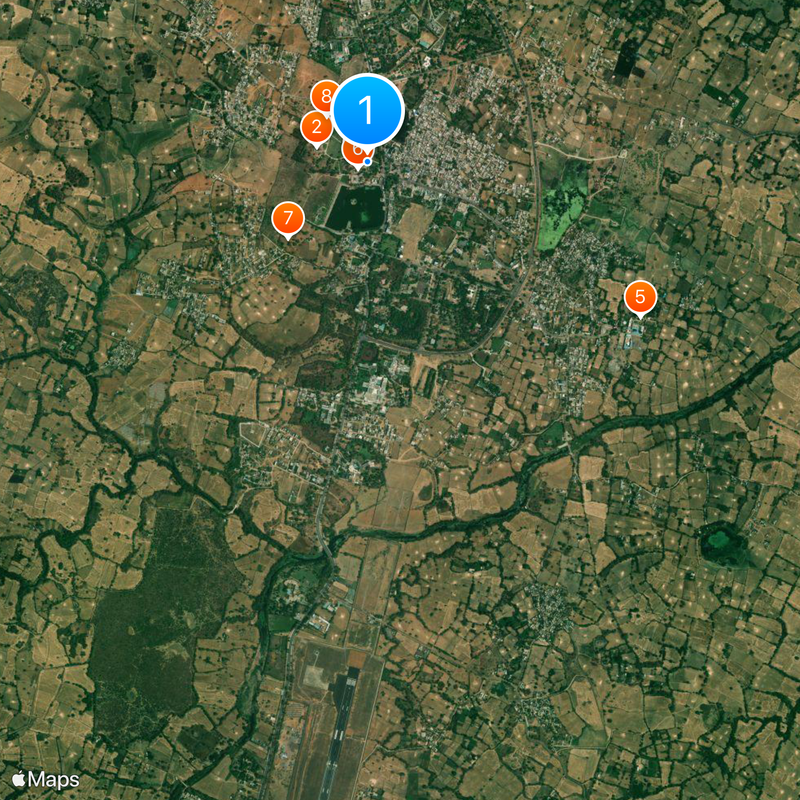 Khajuraho Group of Monuments Mapa