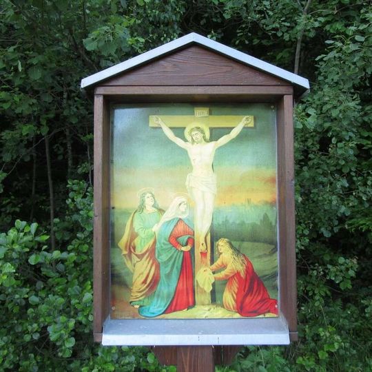 Obrázek severně od Vyšehoří na křižovatce