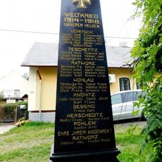 Pomník obětem světových válek v Údrči