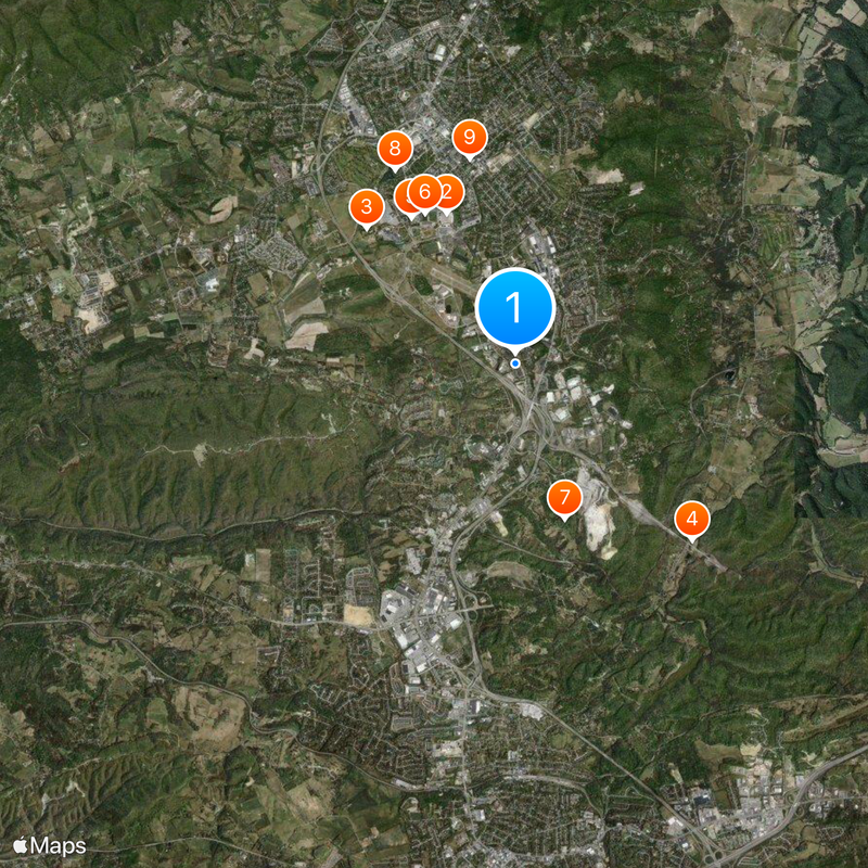 Edward Via College of Osteopathic Medicine Map