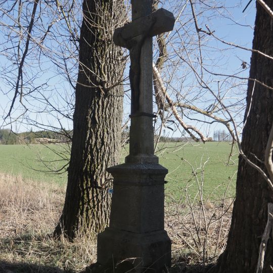 Kříž u rybníka Jinšov