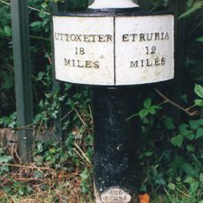 Canal Mile Post At Sj 980 523
