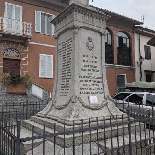 Monumento ai caduti di Moncrivello