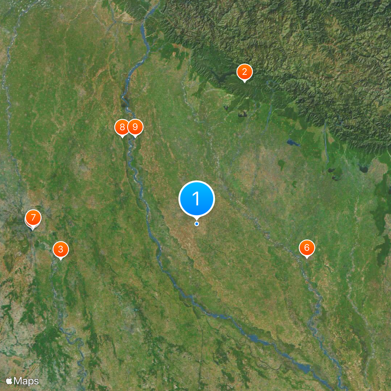 Sambhal Map