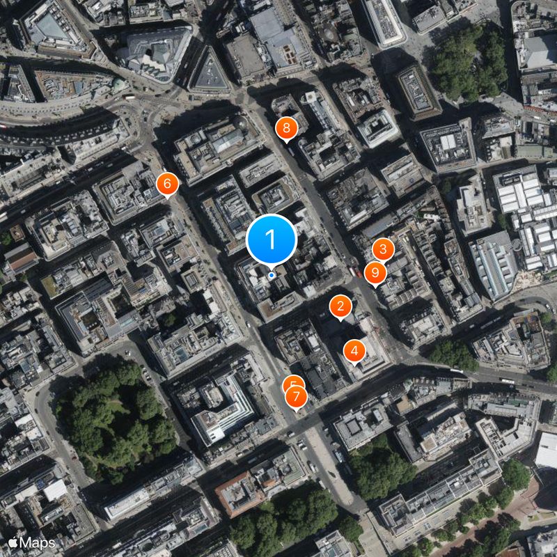 St James's Map