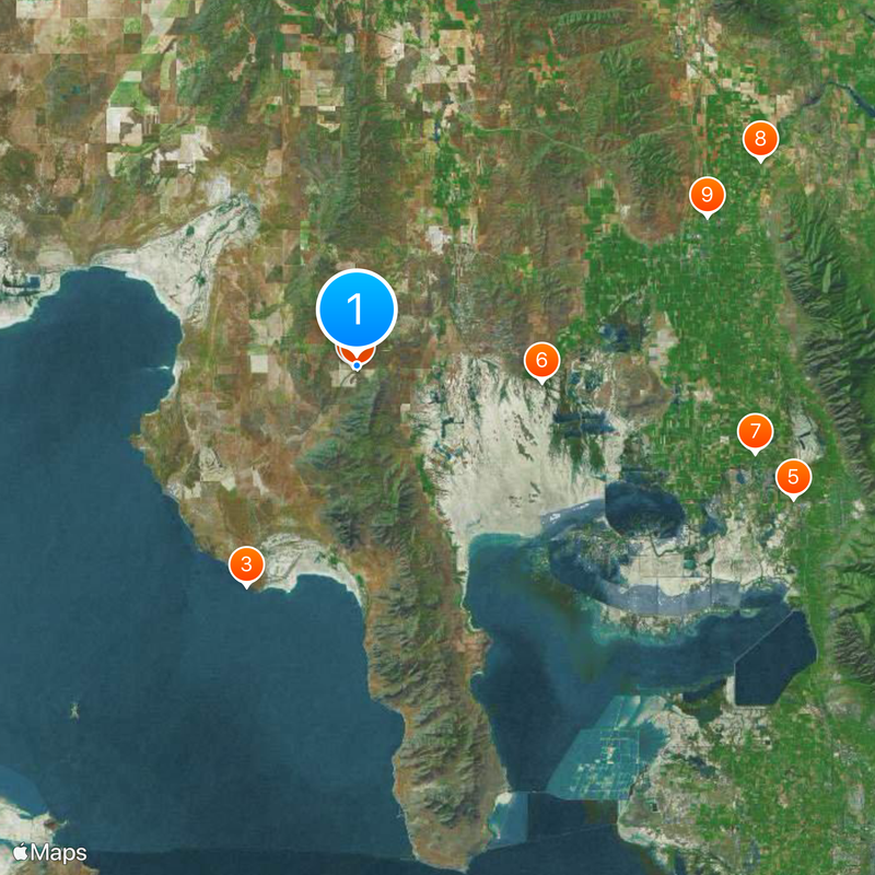 Promontory Map