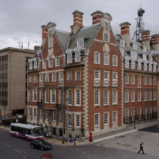Former North Eastern Railway Company Offices And Area Railings Attached