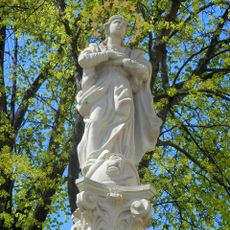 Mariánsky stĺp, socha I.