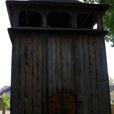 Bell tower of Adalbert of Prague church in Dobroń