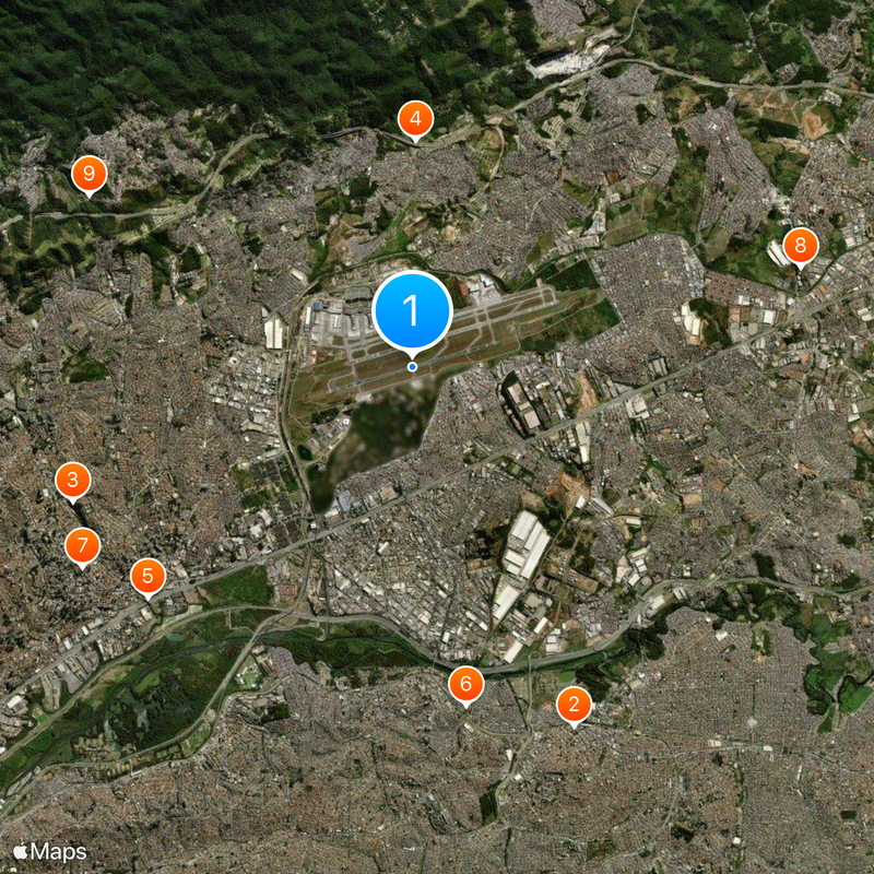 São Paulo-Guarulhos International Airport Map