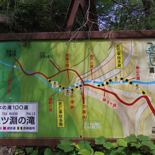 八ツ淵の滝