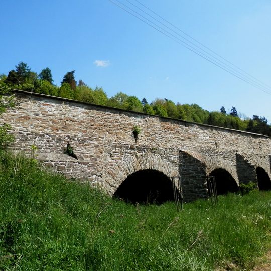 Stone bridge in Spišský Hrhov