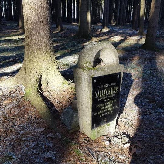Pomník Václavu Holubovi u Siré