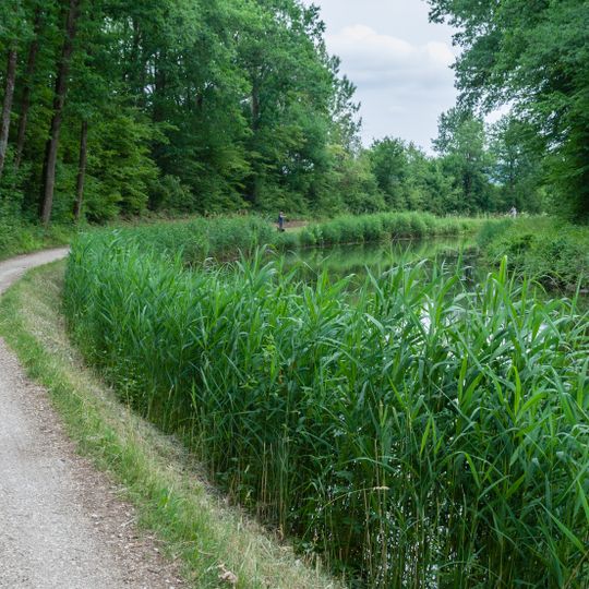 Abschnitt des Ludwig-Donau-Main-Kanals