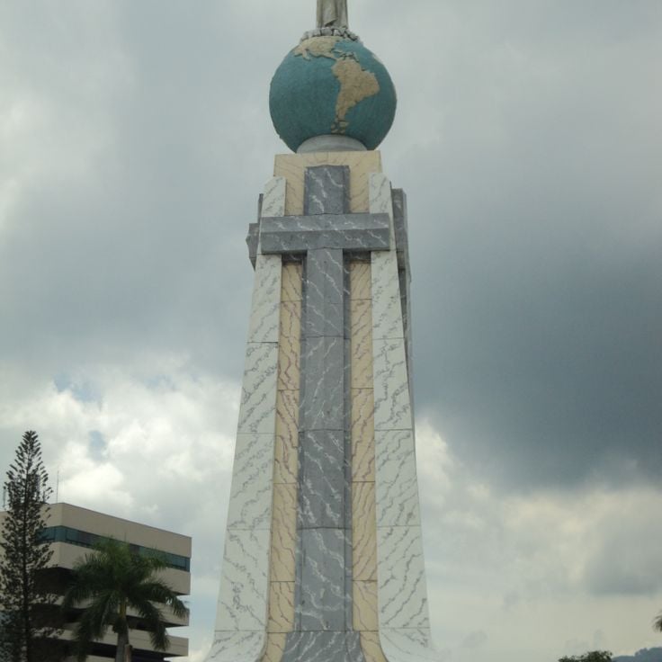 Denkmal für den göttlichen Retter der Welt