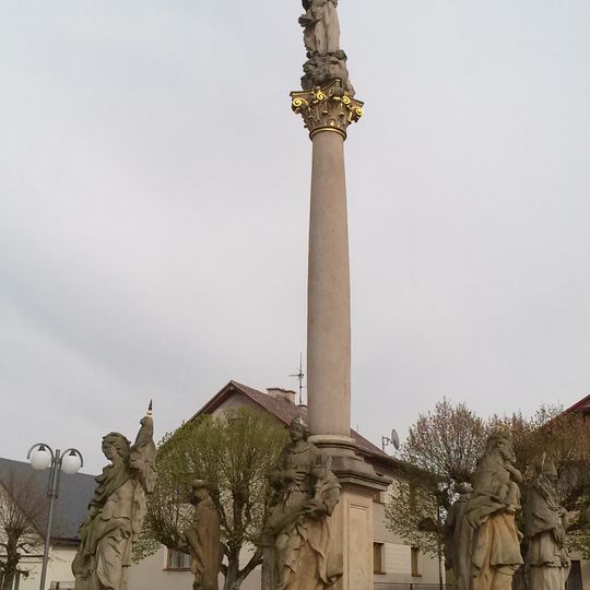 Marian column in Pecka