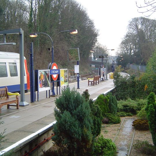 Chesham tube station