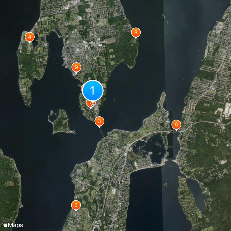 Roger Williams University Map
