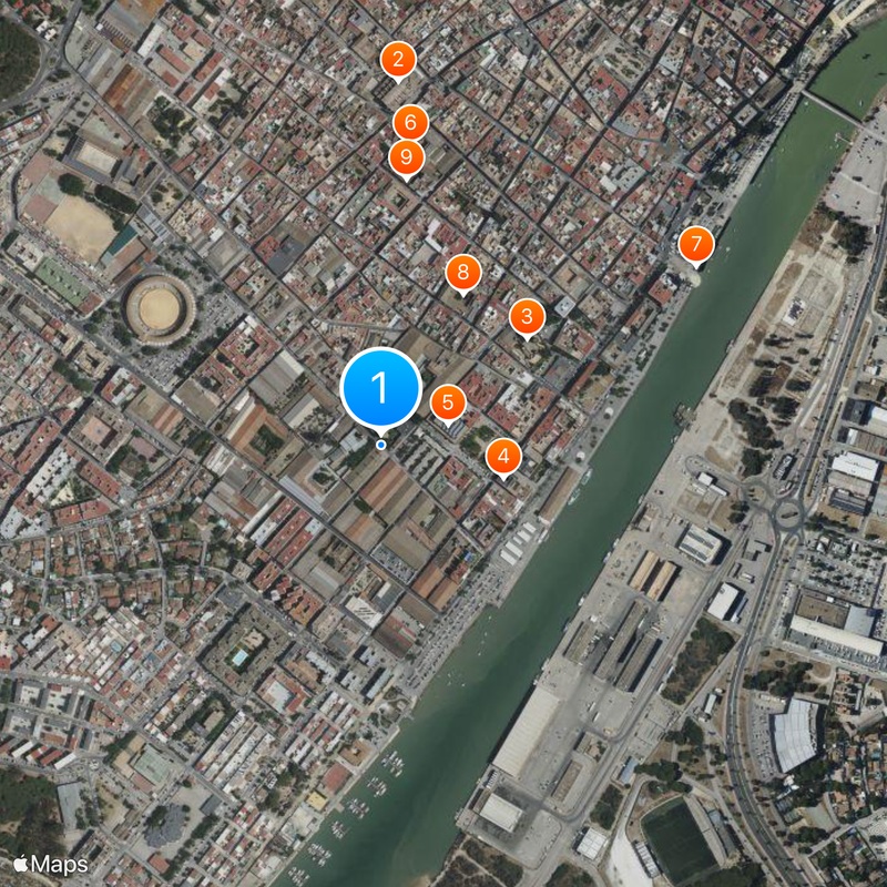 Osborne Group Map