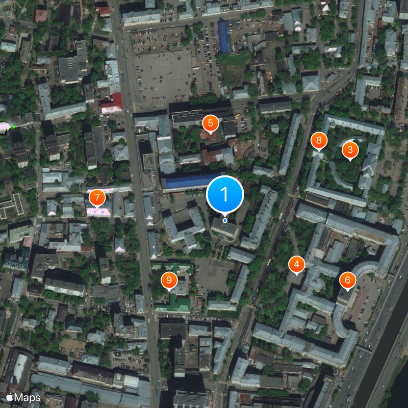 Cuartel Alemán Mapa