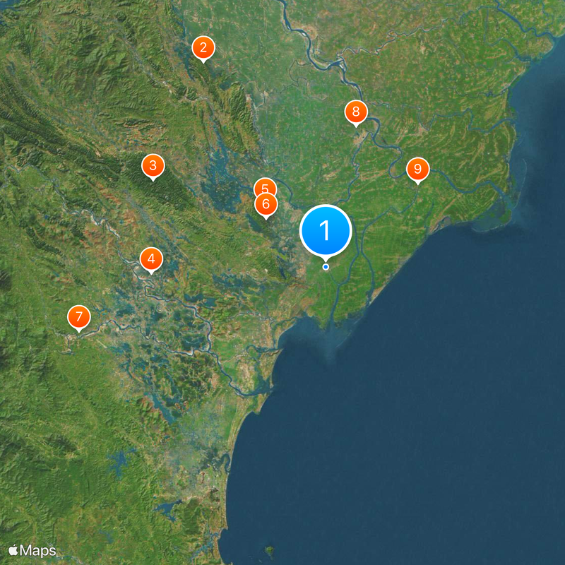 Phát Diệm Cathedral Map