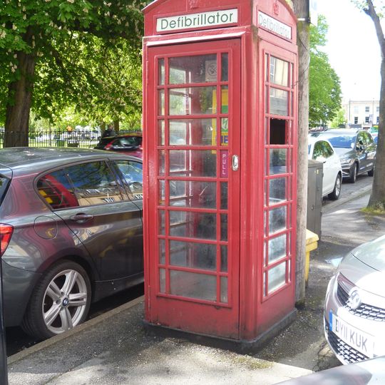 K6 Telephone Box Outside Number 14