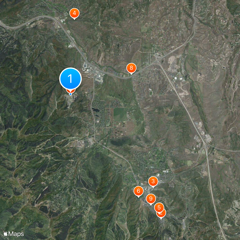Utah Olympic Park Map