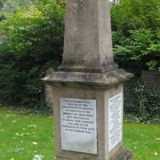 Crimean War Memorial 70 Metres South East Of Church Of St John The Baptist