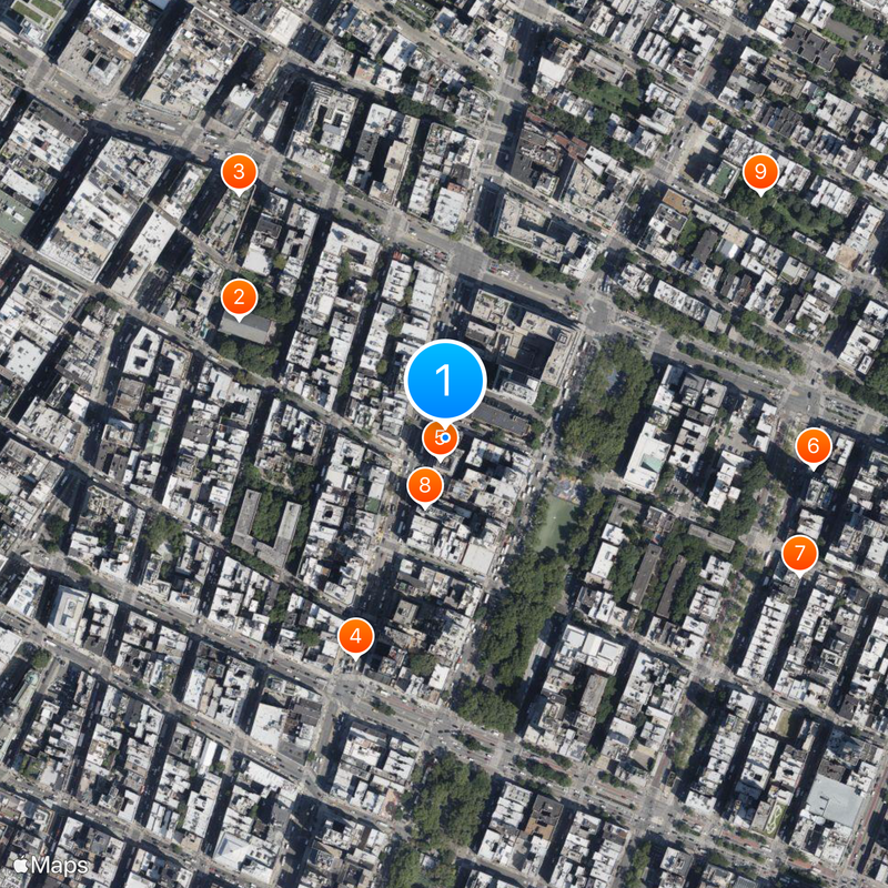 Sunshine Hotel Map