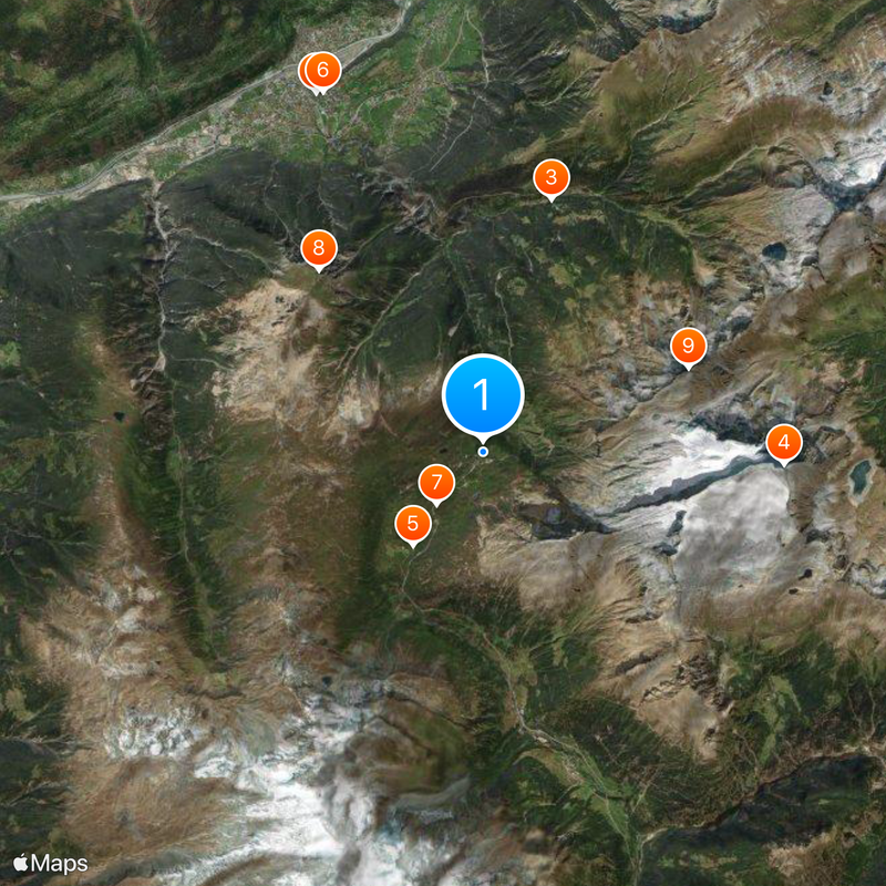 Simplon Pass Map