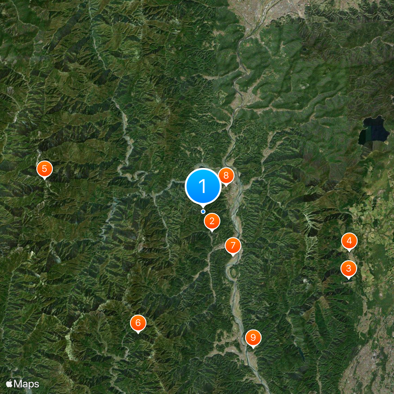 Mount Minobu Map