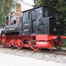 Denkmal-Dampflokomotive 98 507