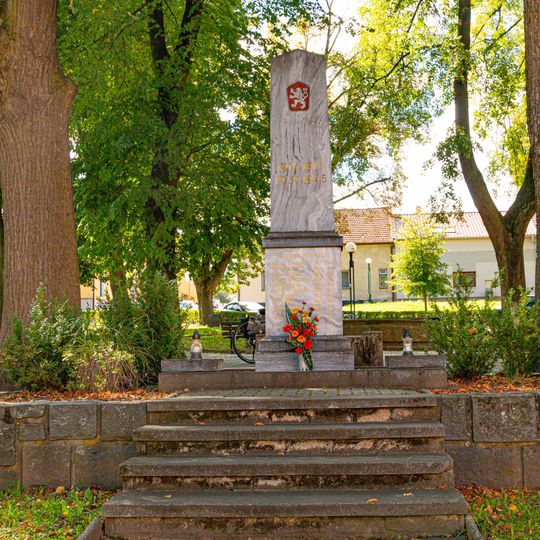 World Wars memorial in Černá Hora