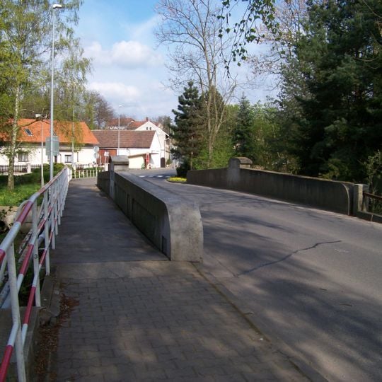 Bridge of K Uhříněvsi street over the Rokytka